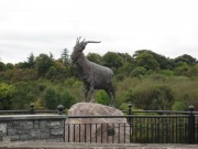 King Puck Statue in Killorglin