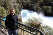 Me at the Huka Falls