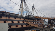 Portsmouth Historic Dockyard August 2016 HMS Victory