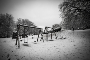 Telegraph Hill Park in the Snow