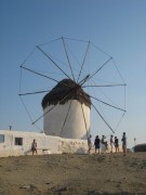 The Famous Windmills of Mykonos