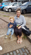 Walton on Thames Rory and Mom August 2016