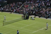 Wimbledon 2011 Centre Court with Roger Federer