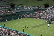 Wimbledon 2011 Centre Court with Serena Williams